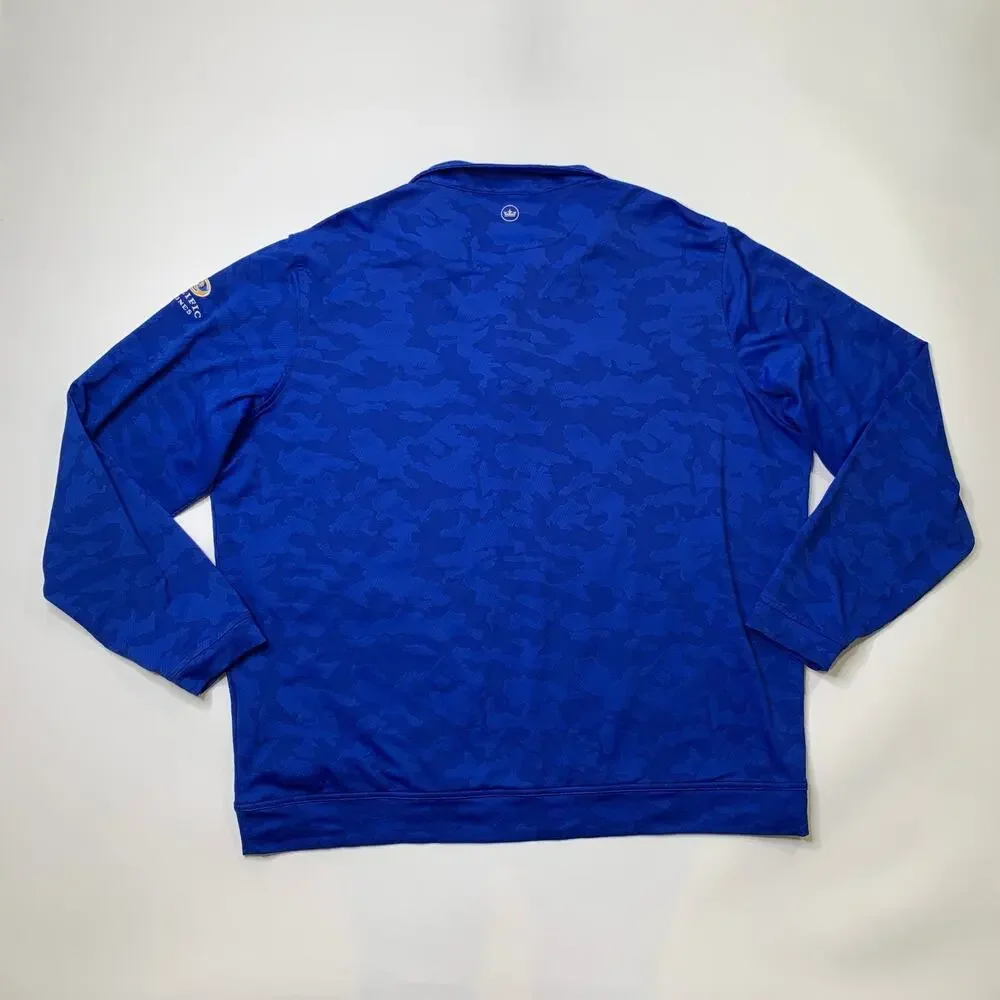 Peter Millar Sweatshirt Mens XXL Camo Crown Sport Perth Performance Quarter Zip